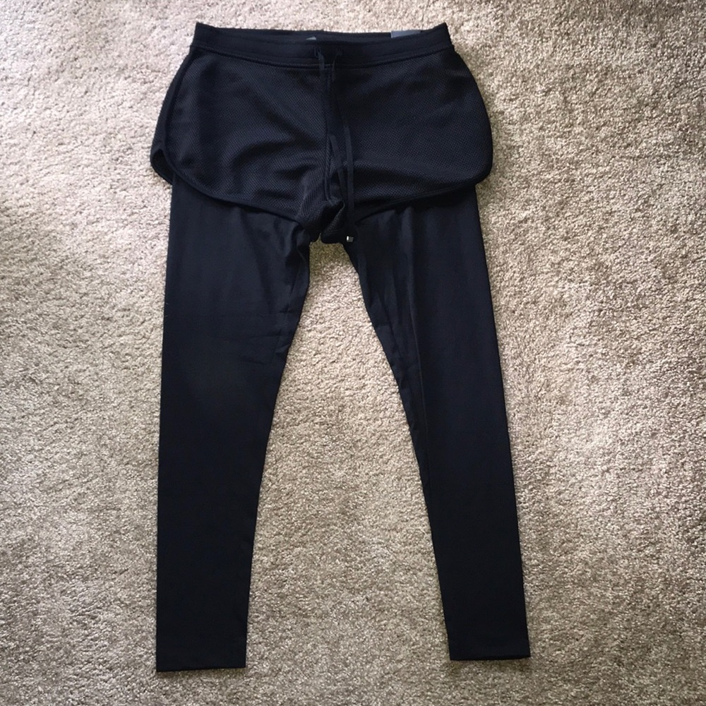 Victoria's Secret Black Layered Leggings
